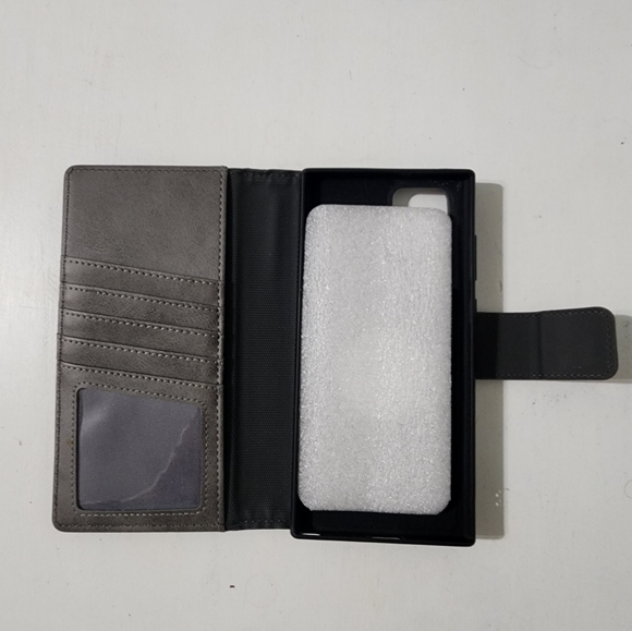 Samsung S22 Ultra Phone Case CaseCo 5th Ave Wallet Magnetic Grey & bonus case - Picture 4 of 8